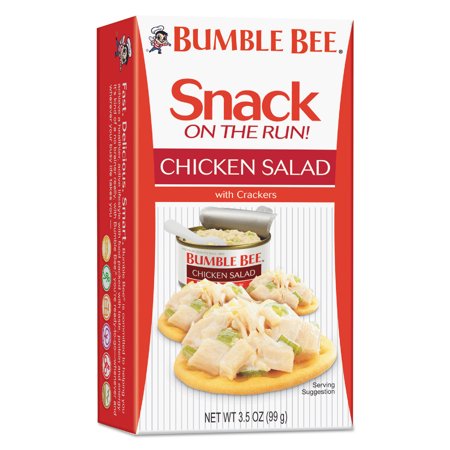 Bumble Bee Snack on the Run! Chicken Salad with Crackers, 3.5oz