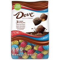 DOVE PROMISES Chocolate Candy Variety Mix, 43.07-Ounce, 153-Piece Bag