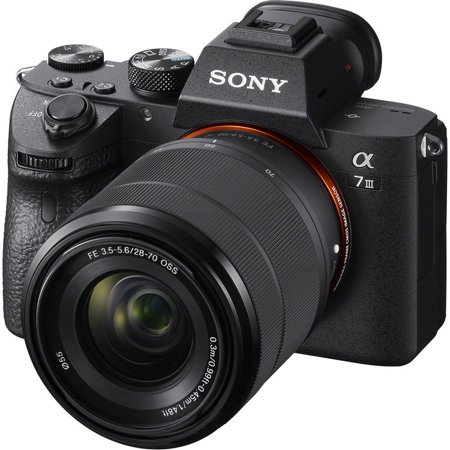 Sony Alpha A7 III 4K Digital Camera + 28-70mm FE OSS (Best Flash For Sony A7)