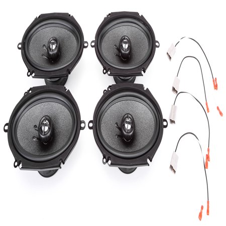 Ford Econoline Fuel Economy Skar Audio Complete RPX Series Speaker Upgrade Package - Fits 1992-2016 Ford Econoline Full Size Van ()