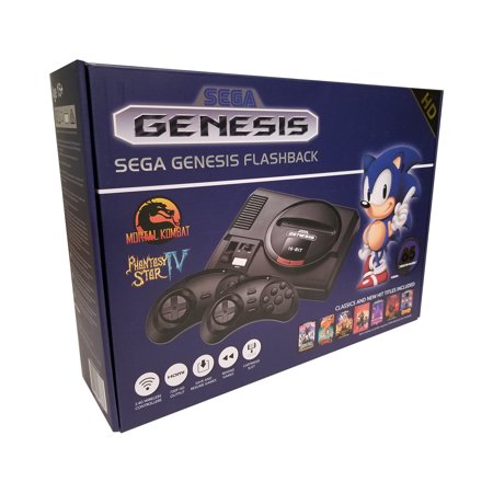 Sega Genesis Flashback Console 2018, At Games, (Best Handheld Game Console)