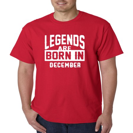 665 - Unisex T-Shirt Legends Are Born In December Sagittarius Capricorn