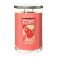 Yankee Candle Large 2-Wick Tumbler Scented Candle, Strawberry Lemon Ice