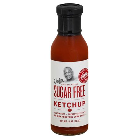 G Hughes Sugar Free Ketchup, 13 oz - Walmart.com