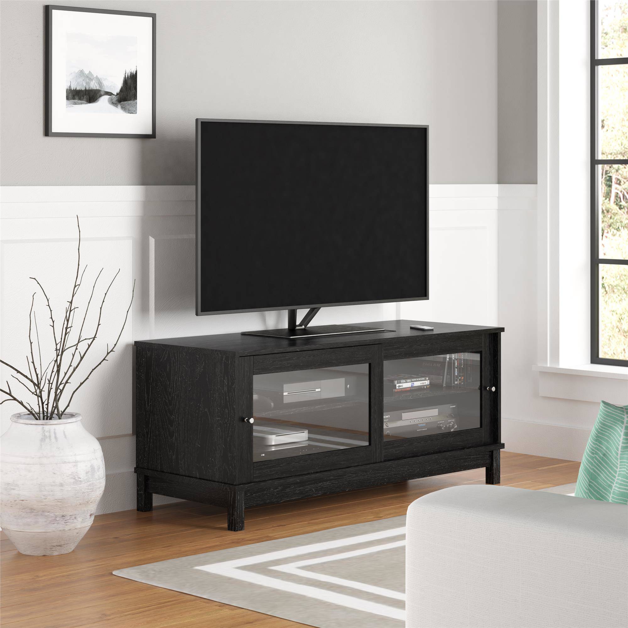 Mainstays TV Stand for TVs up to 55'', Multiple Finishes