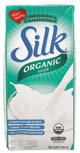Silk Organic Soymilk, Unsweetened, 32 Fl Oz