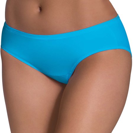 Pop Hipster - Women's Comfort Covered Cotton Hipster Panties, 6 Pack