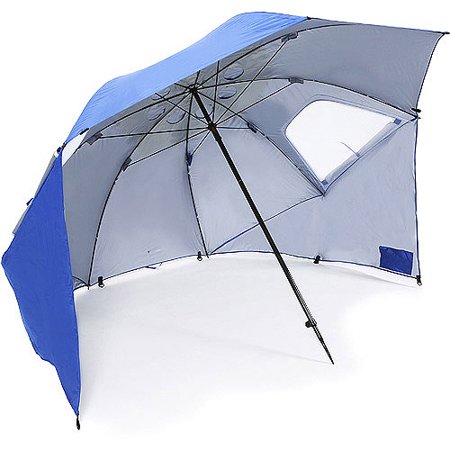 Sport-Brella All-Weather 8-Foot Umbrella Canopy Shelter, Blue