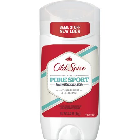 Spice Scent - Old Spice High Endurance Pure Sport Scent Invisible Solid Antiperspirant and Deodorant for Men, 3.0 oz