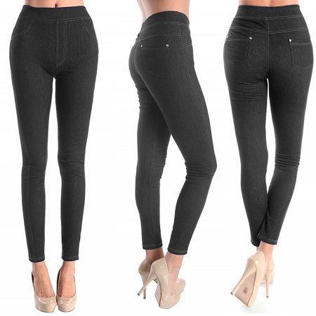 Alpha Denim Pant - Women Skinny Jegging Blue Stretchy Sexy Pants Pencil Leggings Jeans Soft SM L XL