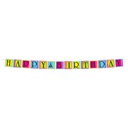 happy birthday streamers
