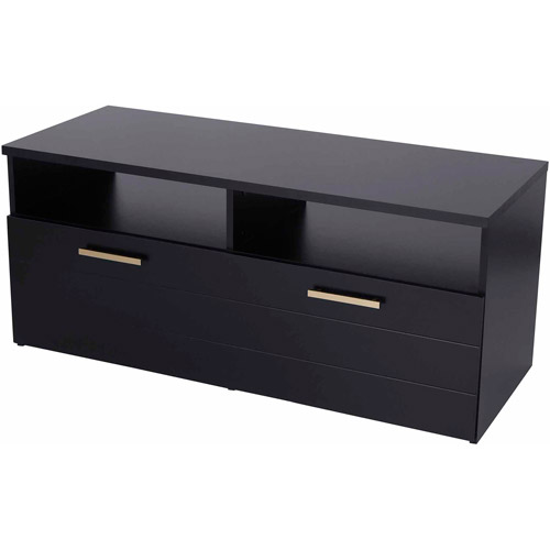 South Shore Jambory TV Stand with Storage Bins on Casters for TVs up to 48'', Multiple Finishes