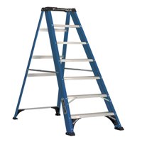 Louisville Ladder 7-Foot Fiberglass Step ladder, 225-Pound Capacity, Type II, W-3217-07