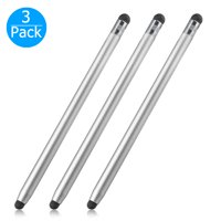 3-pack 2 in 1 Touch Screen Pen Slim Capacitive Stylus, for iPhone iPad Samsung Tablet Phone PC, for Universal Touch Screens Devices