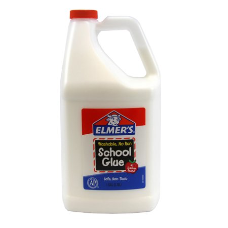 Elmer's Liquid School Glue, Washable, 1 Gallon (Best Slime Without Glue)