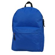 School Bags With Wheels Backpack Classic School Bag Basic Daypack Simple Book 16 Inch Royal