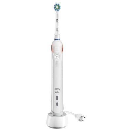 Oral-B Pro 1500 CrossAction Electric Power Rechargeable Battery Toothbrush, Powered by