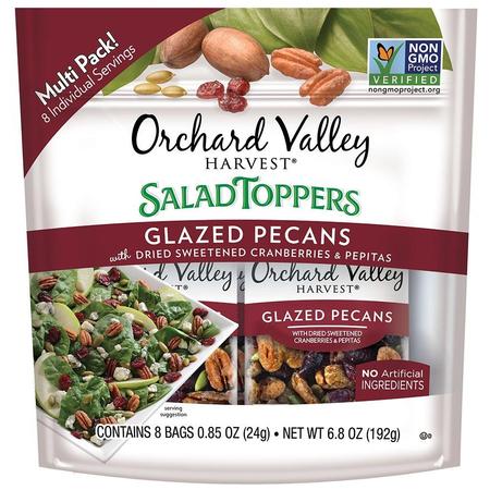 Orchard Valley Harvest Glazed Pecans Salad Toppers, 0.85 oz (8