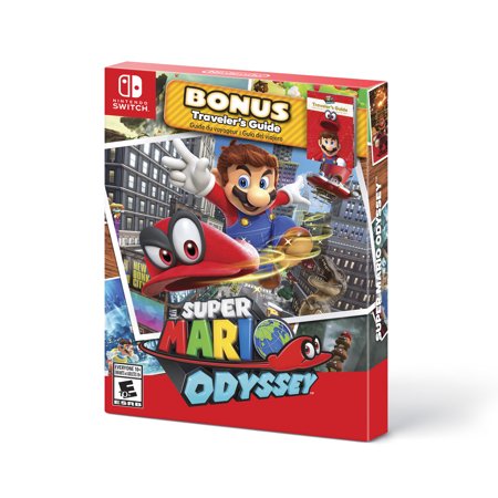 Super Mario Odyssey Starter Pack, Nintendo, Nintendo Switch, (Super Mario Rpg Best Weapons)