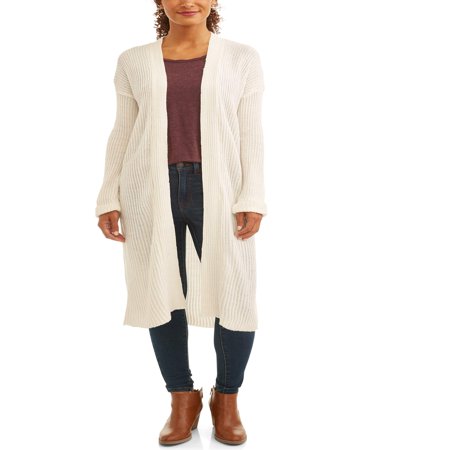 - Women's Ribbed Duster Cardigan