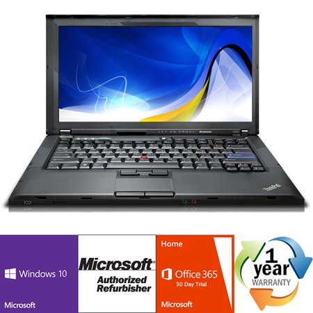 - REFURBISHED Lenovo ThinkPad T410 i5 2.4GHz 8GB 320GB CMB Windows 10 Pro 64 Laptop Computer