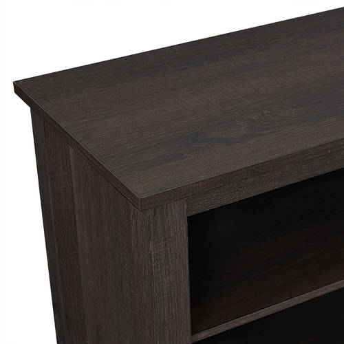 Walker Edison Wood TV Stand with Fireplace, for TVs up to 70'' - Multiple Finishes