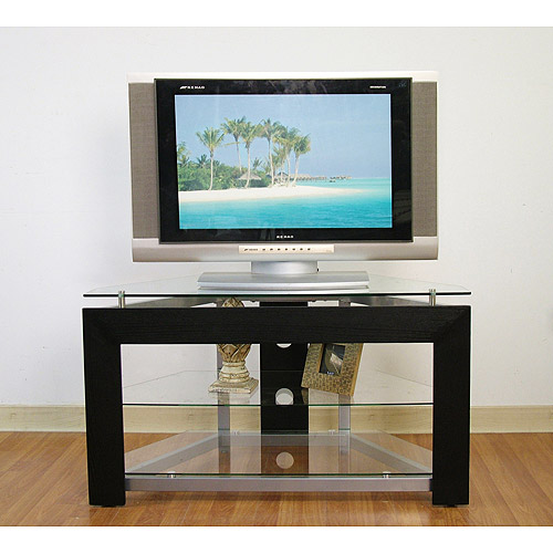 Metal and Glass TV Stand, for TVs up to 42''