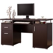 Floating Desks Coaster Company 55 Home Office Desk With Floating Top Cuccino