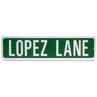 Personalized Street Sign