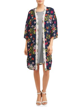Women's 2fer Dress and Kimono