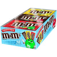 M&M's, Chocolate Candy Variety Pack, 18 Ct