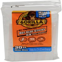 High-Temp Mini Glue Sticks-.27"X4" 30/Pkg