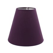 Purple Lamp Shades Unique Bargains 110x200x170mm Bot D X Top H Pure Color Table Lamp
