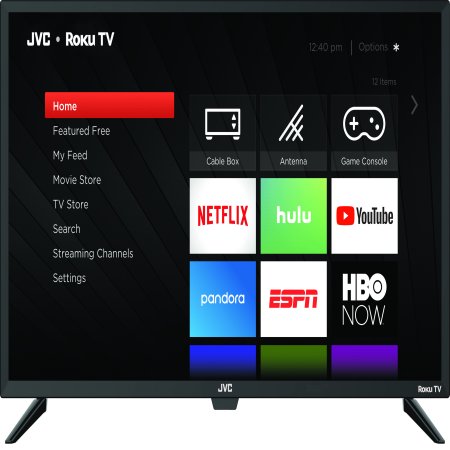 JVC 32" Class HD (720p) Roku Smart LED TV (LT-32MAW388)