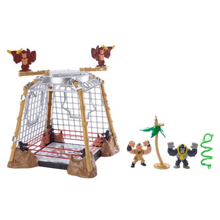 WWE Slam City Gorilla in a Cell Match Play Set (Best Wwe Network Matches)