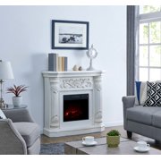 White Electric Fireplaces