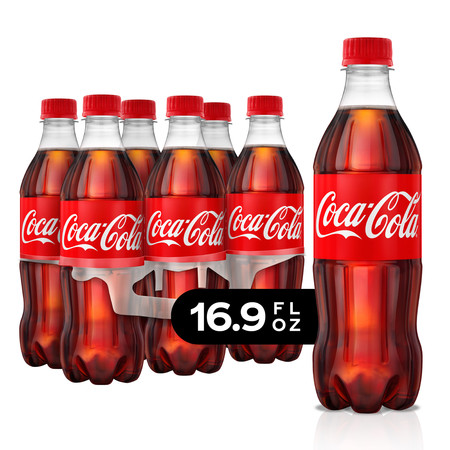 Coca-Cola Soda, 16.9 Fl Oz, 6 Count (Best Whiskey For Coke)