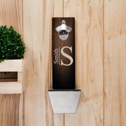 Wall Mounted Bottle Openers Personalized Monogrammed Wall Mounted Bottle Opener