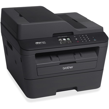 Brother MFC-L2740DW Wireless Monochrome Laser All-in-One Printer with (Best Color Laser Mfc)