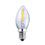 E12 Incandescent Led Bulbs Luxrite Lr21230 Led Filament C7 Night Light Bulb 0 5 Watt Equivalent To 10w Incandescent