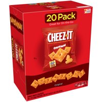 Cheez-It Baked Original Snack Crackers, 1 Oz., 20 Count
