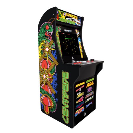 Deluxe 12-in-1 Arcade Machine with Riser, Arcade1UP, Atari (Best Arcade Games Ever)