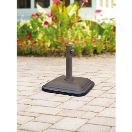 - Mainstays Lawson Ridge Powder Coated Steel Umbrella Base