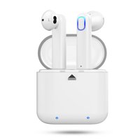 Bluetooth Wireless Stereo Earbuds Headphones, Noise Cancelling with Built-in Mic and Charging Case, Hands-free Calling Sweatproof In-Ear Headset Earphone Earpiece for iPhone/Android Smart Phones