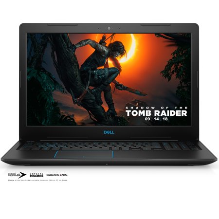 Dell G3 Gaming Laptop 15.6" Full HD, Intel Core i7-8750H, NVIDIA GeForce GTX 1050 Ti 4GB, 1TB HDD Storage, 24GB Total Memory (8GB + 16GB Intel Optane), G3579-7283BLK-PUS