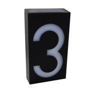 Solar Ed Address Signs Waterproof Solar Led Address Number Door Wall Plate Light Sign Digit 3