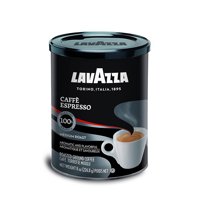 Lavazza Caffe Espresso Ground Coffee Blend, Medium Roast, 8-Ounce Can