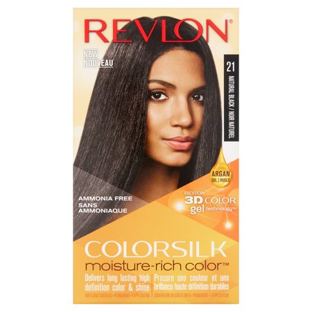 Revlon colorsilk hair color, 21 natural black (Best Hair Polish For Black Hair)