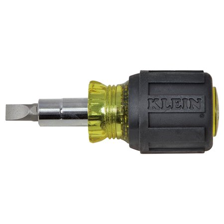 - Klein Tools 32561 Stubby Multi-Bit Screwdriver/Nut Driver