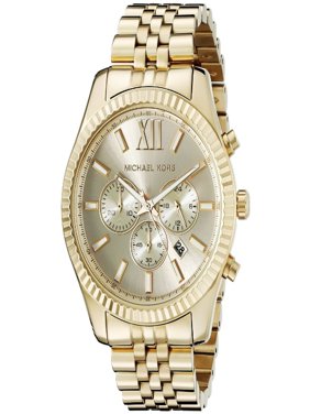 Men's Lexington Gold-Tone Chronograph Watch, MK8281